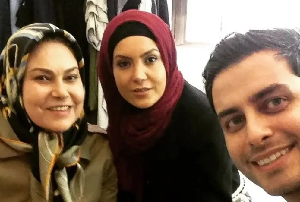 سفر در زمان| «آیناز، آفرین و محمدعلی» در پشت‌صحنه سریال آنام