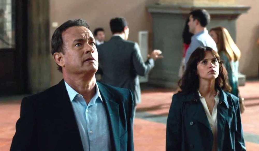 تام هنکس و فلیسیتی جونز در فیلم سینمایی «دوزخ»(Inferno)