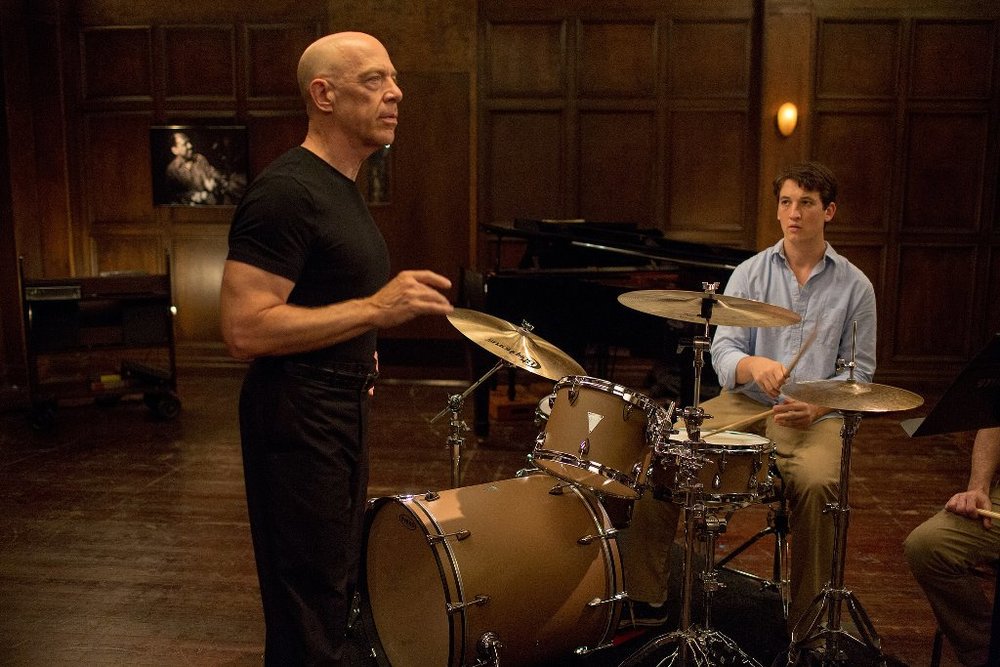 «شلاق»(Whiplash) با بازی جی کی سیمونز و مایلز تلر