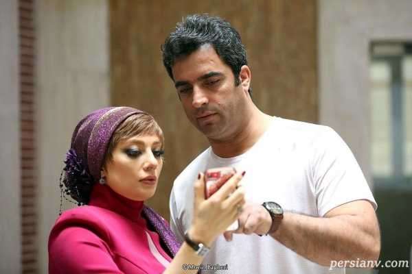 منوچهر هادی و همسرش