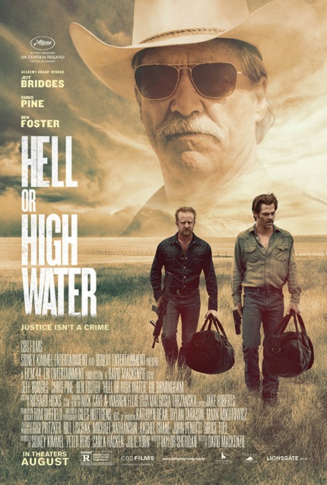 پوستر فیلم «اگر سنگ از آسمان ببارد»(hell or high water)