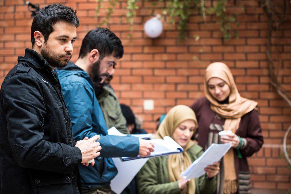 حمید متقی در پشت صحنه سریال «حوالی پاییز»