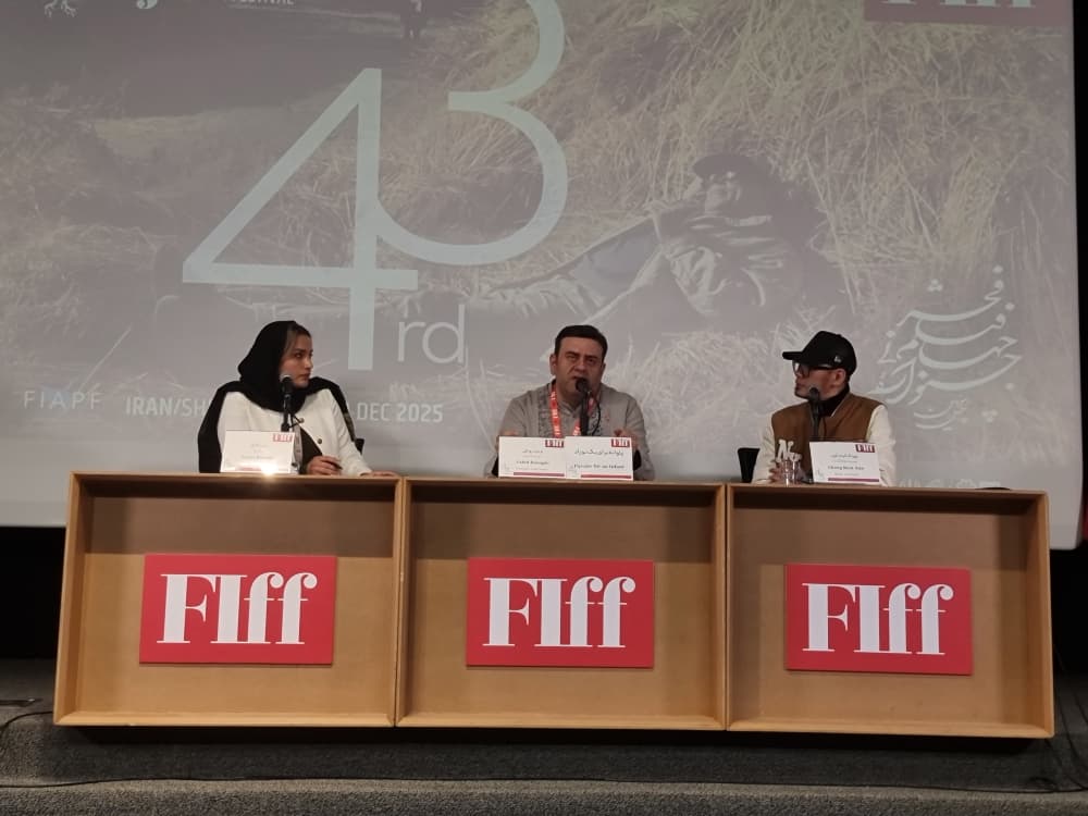 گزارش از نشست خبری فیلم «پاوانه برای یک نوزاد» محصول کشور مالزی