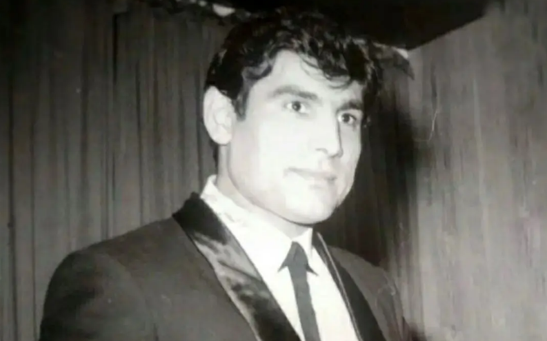 سفر در زمان؛ «نعمت الله آغاسی» به همراه پسر خردسال اش در یک مهمانی؛ دهه 50