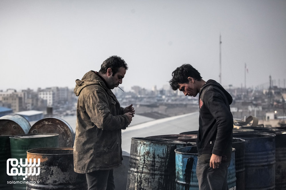 رضا احمدی و بهرنگ علوی در فیلم «رفتن»