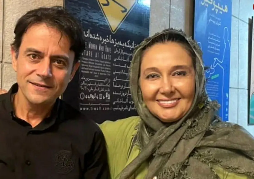 سفر در زمان؛ «کتایون ریاحی» 34 ساله در کنار «فخری خوروش» در پشت‌صحنه «پهلوانان نمی‌میرند»