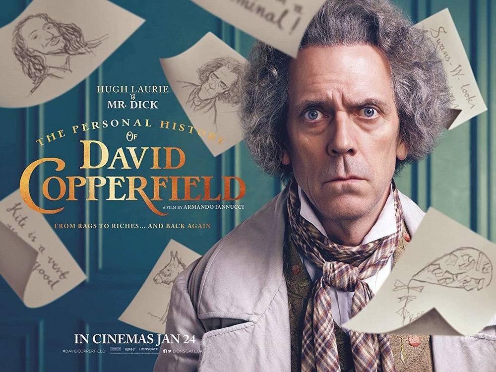 هیو لوری در پوستر فیلم «تاریخچه شخصی دیوید کاپرفیلد» (The Personal History of David Copperfield)