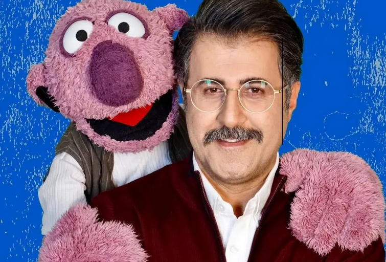 سفر در زمان؛ «هومن حاجی عداللهی» در 31 سالگی و در پشت صحنه یک برنامه؛ ساال 85