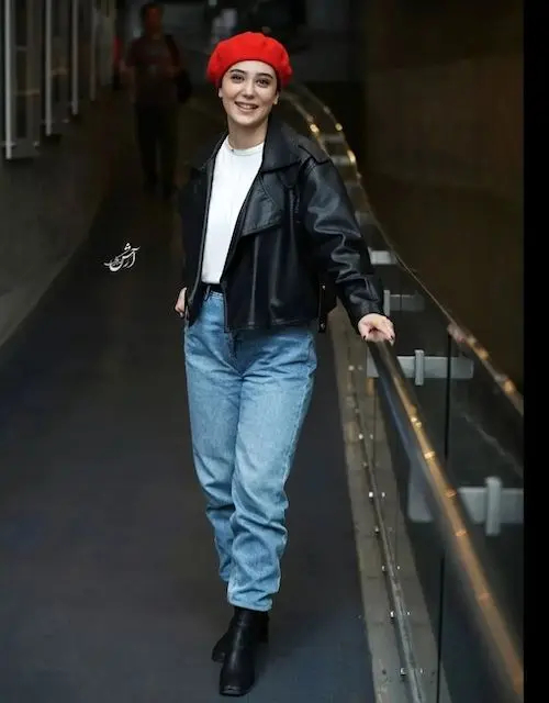 کت‌ چرم بازیگران ایرانی