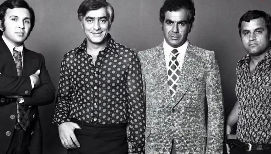 سفر در زمان؛ «فردین و سیامک اطلسی» در یک دورهمی دوستانه؛ دهه 50