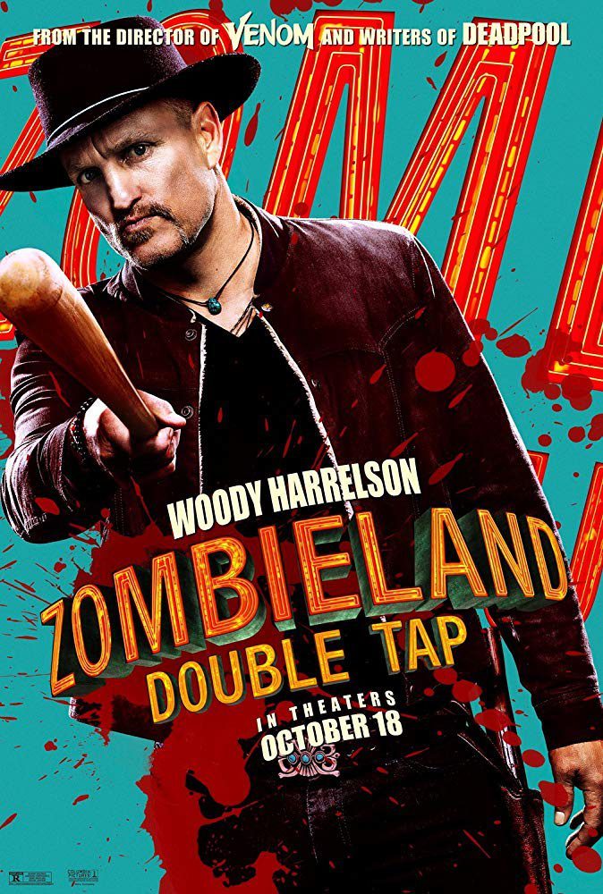 پوستر فیلم «سرزمین زامبی ها 2»(Zombieland: Double Tap) با بازی وودی هارلسون