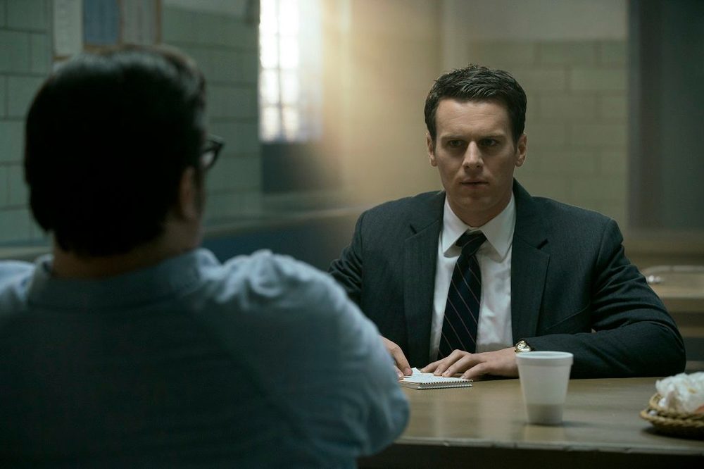 جاناتان گروف در نمایی از سریال «شکارچی ذهن»(Mindhunter)