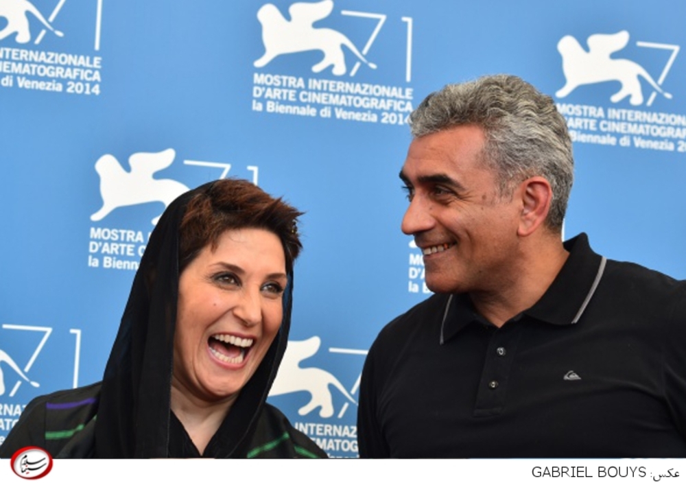 فاطمه معتمد آریا و الچین موسیاوغلو در هفتاد و یکمین جشنواره فیلم ونیز