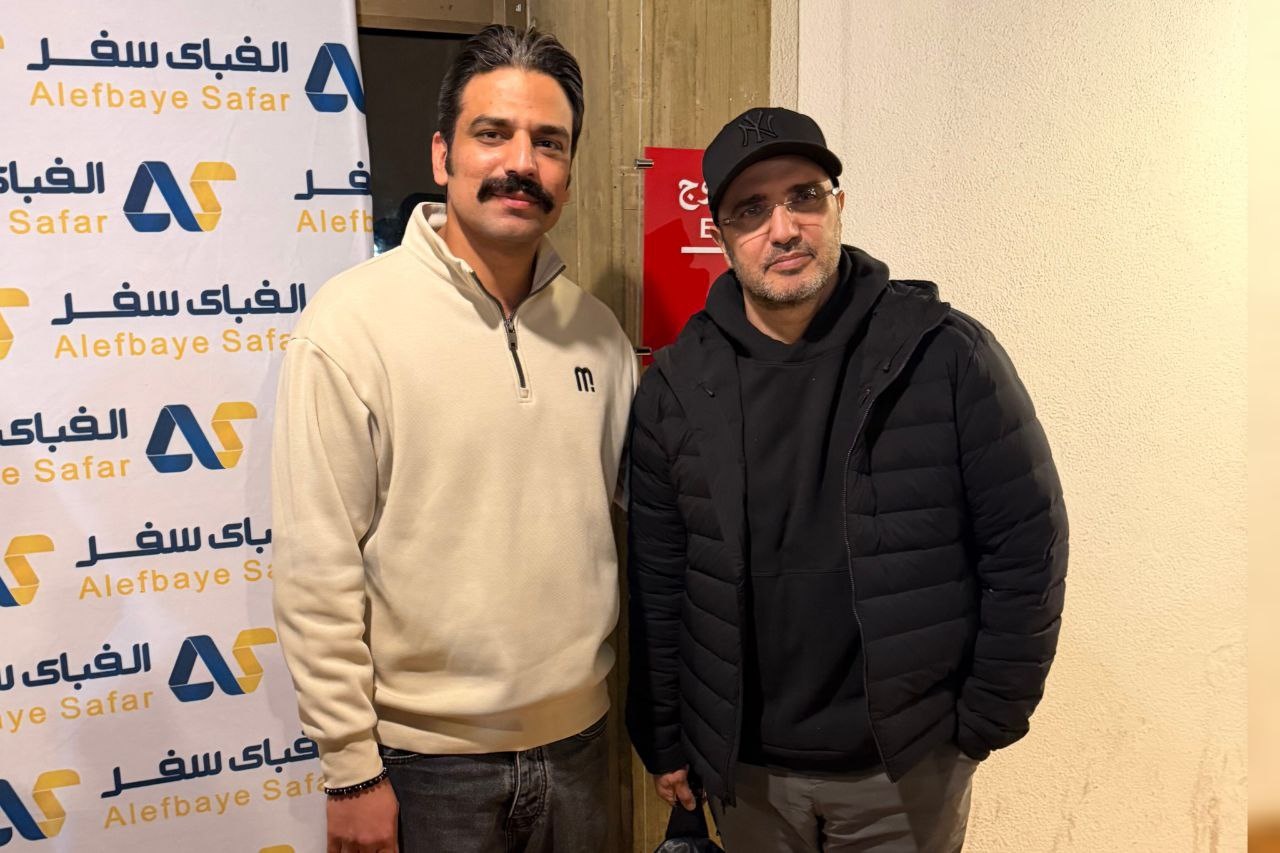 محمدرضا فروتن و علی احسانی در «کافه عاشقی» دیده شدند + ویدیو