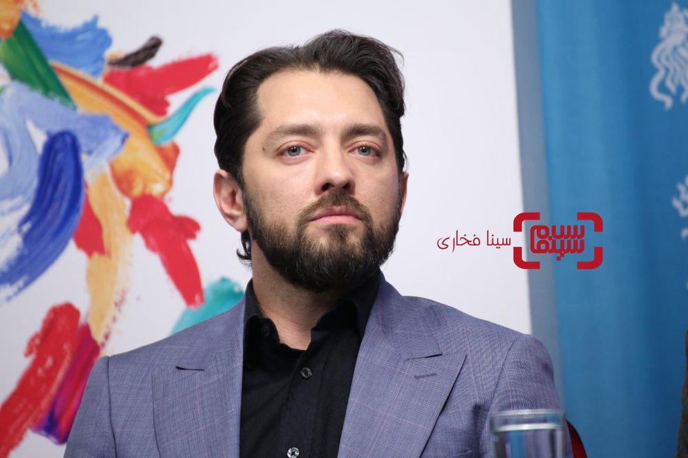 بهرام رادان در نشست خبری فیلم سینمایی «سونامی» در جشنواره فیلم فجر 37