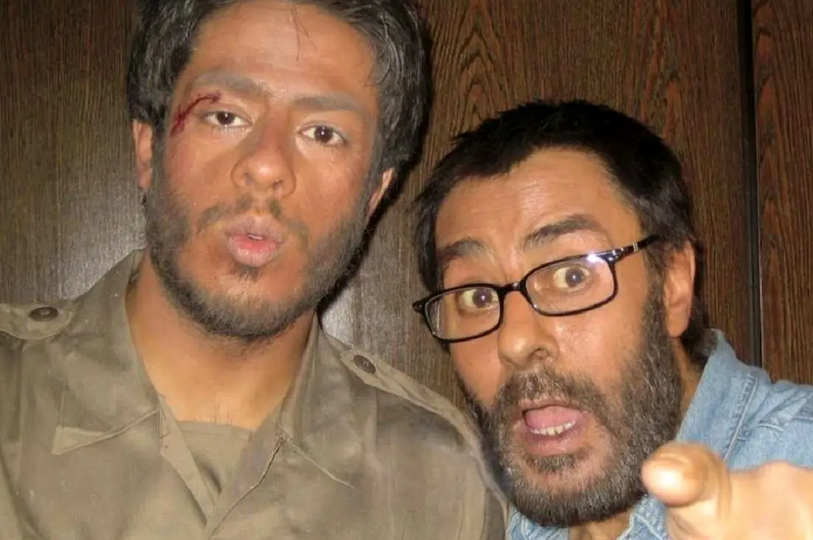 سفر در زمان؛ «خسرو شکیبایی» به همراه پسر خردسال اش؛ دهه 60