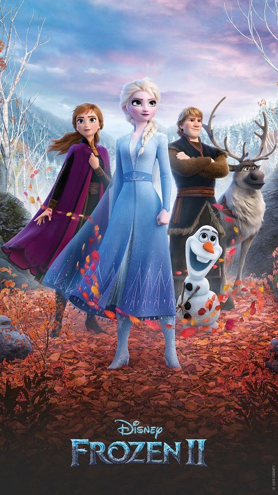 پوستر انیمیشن «یخ زده 2» (Frozen 2)