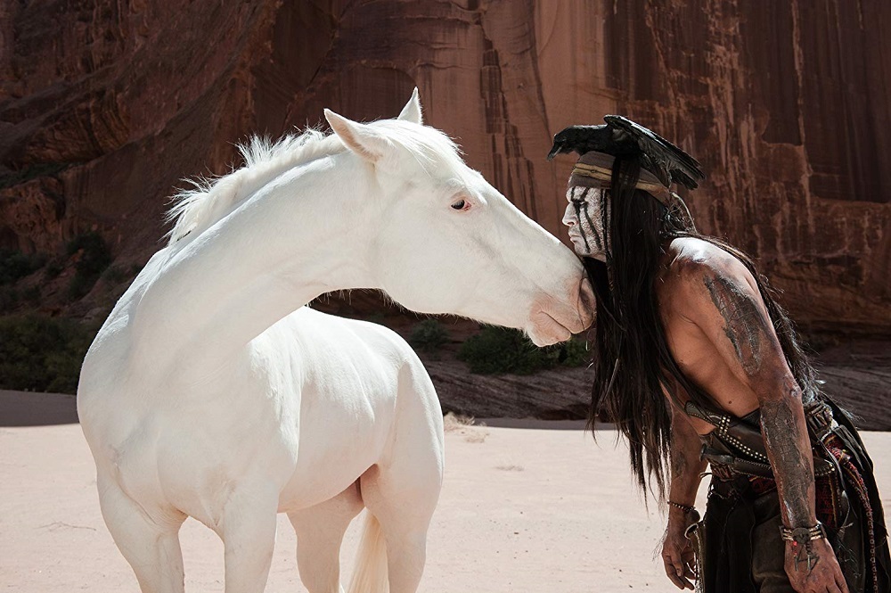 جانی دپ در فیلم «رنجر تنها» (The Lone Ranger)