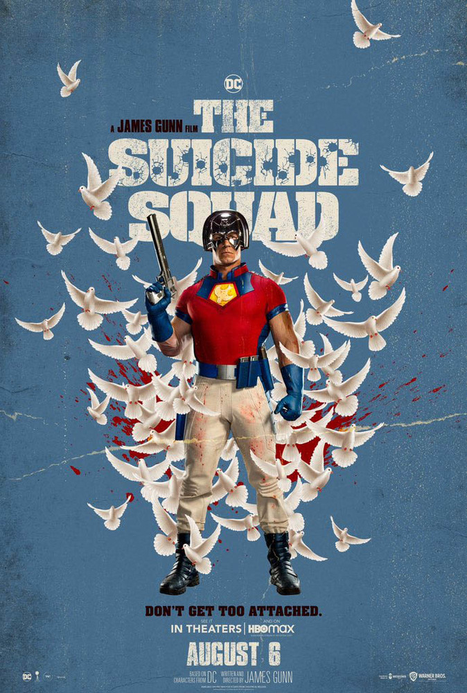 جان سینا در پوستر فیلم «جوخه انتحاری» (The Suicide Squad)