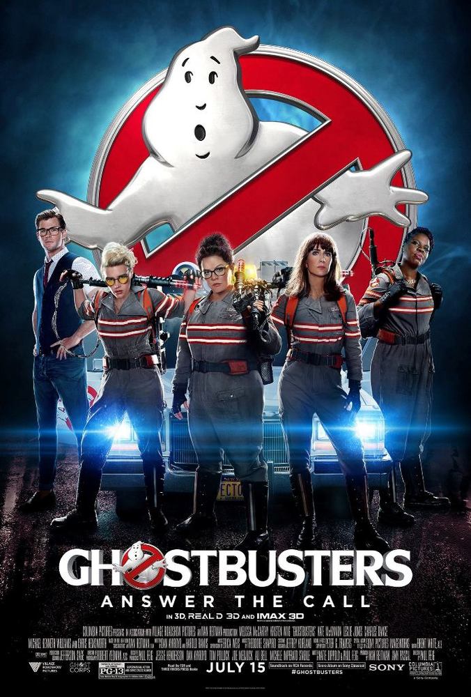 پوستر فیلم «شکارچیان روح»(Ghostbusters)2016