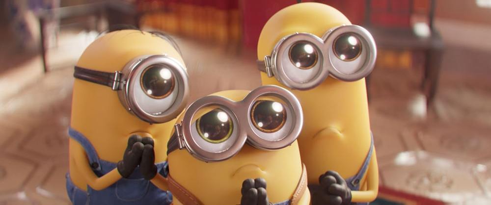 نمایی از فیلم «مینیون‌ها: ظهور گرو» (Minions: The Rise of Gru)