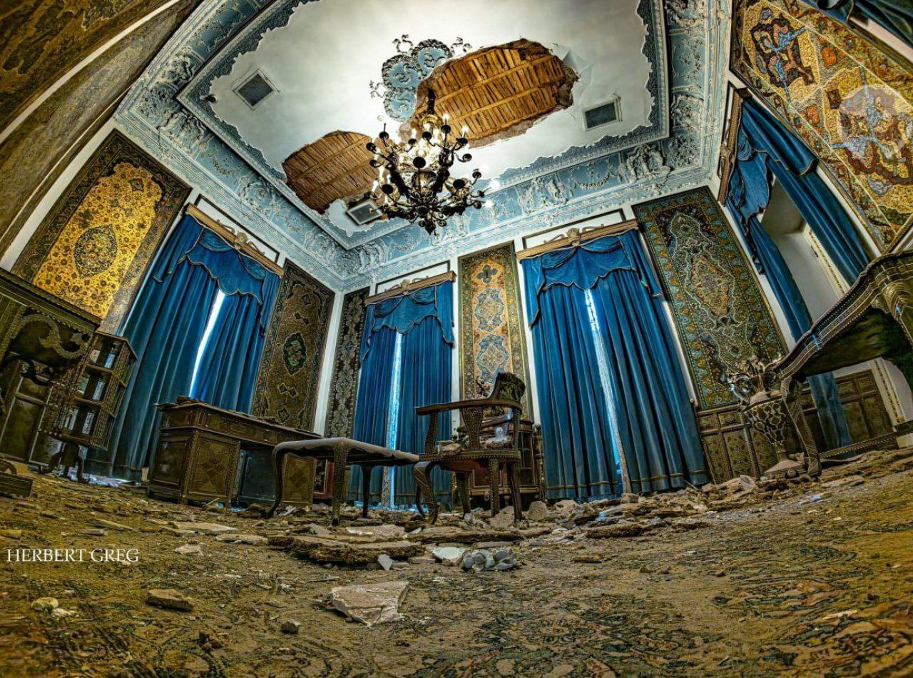 تصویری متفاوت از کاخ سبز پس از بمباران