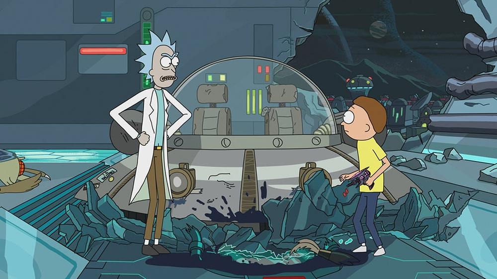 جاستین رویلند در سریال «ریک و مورتی»(Rick and Morty) به کارگردانی پیت میکلس